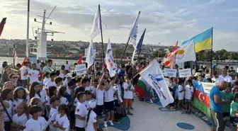 Terkirdağ'da düzenlenen 8. Uluslararası Süleymanpaşa Optimist Cup Yelken Yarışları başladı