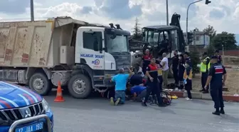 Çanakkale'de trafik kazası: Motosiklet sürücüsü ağır yaralandı