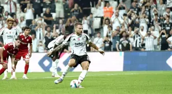 Beşiktaş'ın İtalyan santrforu Ciro Immobile, Süper Lig'de 3. golünü attı