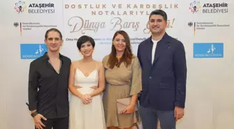 Ataşehir Belediyesi Gençlik Orkestrası ve Otto Hahn Gymnasium Gençlik Senfoni Orkestrası Dünya Barış Günü'nde ortak konser verdi