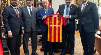 Kayserispor Yönetimi MHP Genel Başkanı Devlet Bahçeli'yi Ziyaret Etti