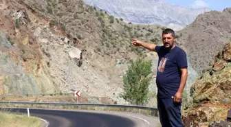 Erzurum'da sağanak yağış heyelana neden oldu