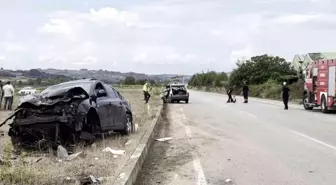 Sakarya'da trafik kazası: 1 ölü, 1 yaralı