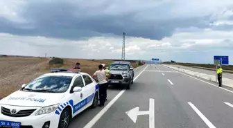 Tekirdağ Saray'da Trafik Denetimleri Devam Ediyor