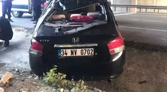 Amasya'da trafik kazası: 3 kişi yaralandı