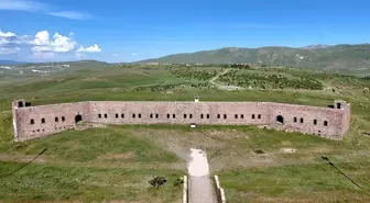 Erzurum'da Tarihi Mecidiye Tabya'sı Görüntülendi