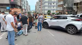 Samsun'da otomobil ile motosiklet çarpıştı: 1 yaralı