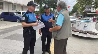 Samsun'da Toplum Destekli Polislik Bilgilendirme Faaliyeti