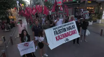 İzmir'de ABD Donanması'na Karşı Protesto