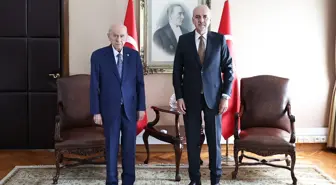 TBMM Başkanı Numan Kurtulmuş, MHP Genel Başkanı Devlet Bahçeli'yi ziyaret etti