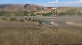 Ankara'da korkutan yangın