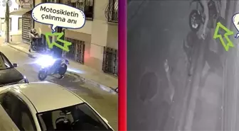 İzmir'de Kasklı Motosiklet Hırsızları Yakalandı