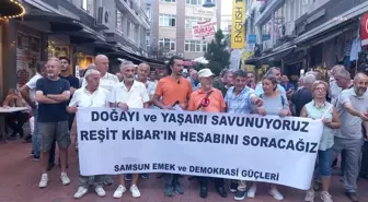 Samsun Emek ve Demokrasi Güçleri, Hopa'da doğa talanına karşı eylem yaptı