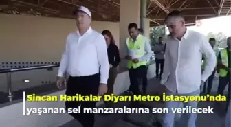 Harikalar Diyarı Metro İstasyonu'na sel sorunu için çözüm