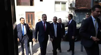 Dışişleri Bakanı Hakan Fidan, Üsküp'te Türkçe Eğitim Veren Okulu Ziyaret Etti