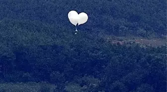 Güney Kore, Kuzey Kore'ye çöp taşıyan balonlar gönderdi