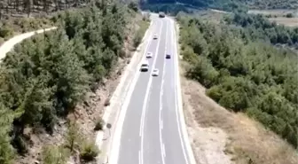 Bilecik'te Drone Denetimlerinde 7 Araç Sürücüsüne Trafik Cezası