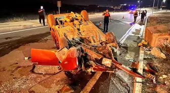 Kütahya'da trafik kazası: 3 kişi yaralandı