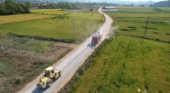 Çorum'un Osmancık ilçesindeki eski Çorum yolu trafiğe açıldı