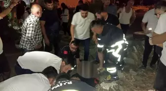 Hatay'da narenciye bahçesine uçan otomobilin sürücüsü yaralandı