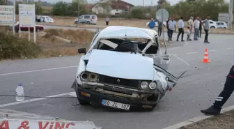 Tokat'ta Otomobil Çarpışması: 1 Ölü, 3 Yaralı