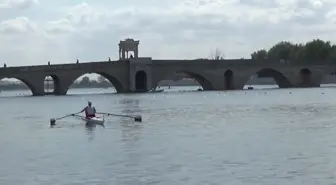 Edirne'de Avrupa 23 Yaş Altı Kürek Şampiyonası Başladı