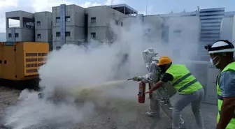 Samsun'da Hastanede Gerçekçi Tatbikat