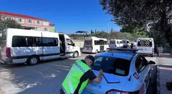 Aydın'da okul servislerine denetim