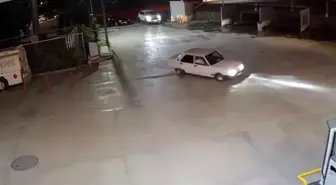 Malatya'da Akaryakıt İstasyonunda Drift Yapan Sürücü Yakalandı