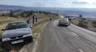 Bilecik'te trafik kazasında 2 kişi yaralandı