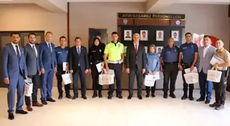 Düzce İl Emniyet Müdürlüğü, ağustos ayının başarılı personellerini ödüllendirdi