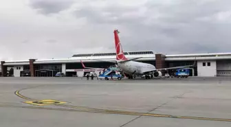 Erzurum Hava Limanı'ndan Ağustos Ayında 106 Bin 868 Kişi Uçtu