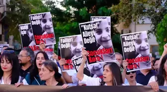 Eskişehir'de Narin Güran'ın öldürülmesi protesto edildi