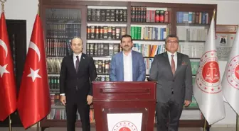 Adalet Bakanlığı Ceza İşleri Genel Müdürü Cizre Adalet Sarayı'na ziyarette bulundu