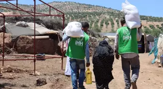 İHH ve BM'den Afrin'e Nakdi ve Ayni Yardım