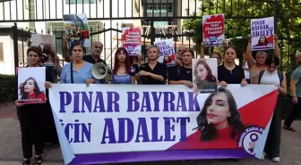 Mersin Kadın Platformu, Pınar Bayrak'ın öldürülmesini protesto etti
