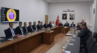 Ordu'da İl Güvenlik Asayiş ve Koordinasyon Toplantısı Gerçekleştirildi