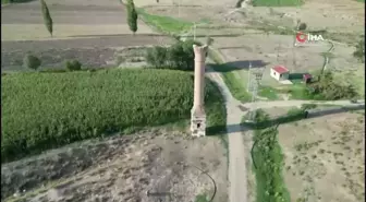 Tarlaların ortasındaki tarih, 200 yıldan fazladır halen ayakta