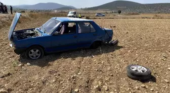 Bilecik'te seyir halindeki araç şarampole uçtu, sürücü yaralandı