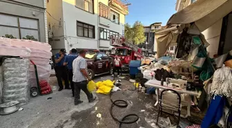 Tokat'ta Yangında İş Yerinde Hasar Meydana Geldi