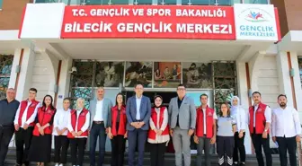 Bilecik'te Gençlik Merkezi İnşaatı İncelendi