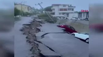 İzmir'de sağanak etkili oldu