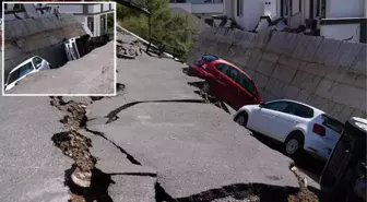 İzmir felaketi yaşıyor! Yollar ve istinat duvarları çöktü onlarca araç denize sürüklendi