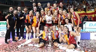 Galatasaray Kadın Voleybol Takımı Balkan Kupası'nı kazandı