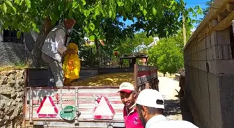 Konya'da Gazze'ye yardım için buğday toplandı