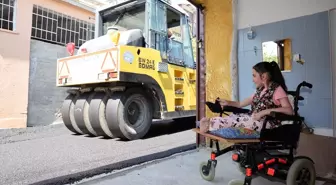 Kayseri'de cam kemik hastası çocuğun yaşadığı yol asfaltlandı