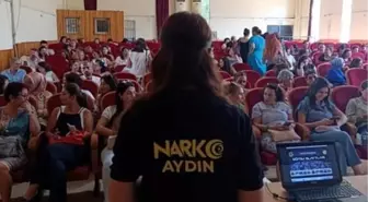 Didim'de Narkotik Ekipleri Öğrenci ve Öğretmenlere Bilgilendirme Yaptı