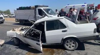 Kırıkhan'da Beton Mikseriyle Çarpışan Otomobilde 1 Kişi Öldü