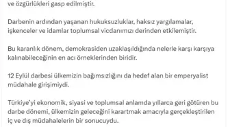 TBMM Başkanı Numan Kurtulmuş, 1982 Anayasası'ndan Kurtulma Vakti Geldiğini Söyledi