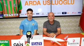 Corendon Alanyaspor, Genç Forvet Arda Usluoğlu ile Anlaştı